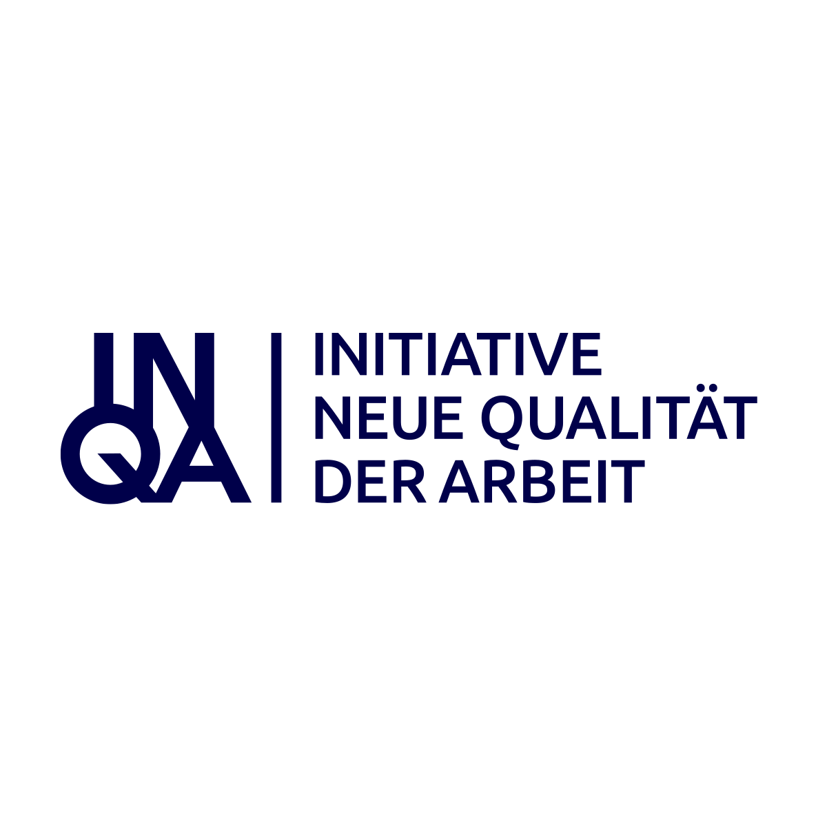 Logo der INQA - Initiative neue Qualität der Arbeit (BMAS)
