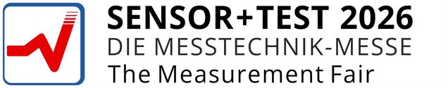 Bild enthält das Logo der Fachmesse SENSOR+TEST