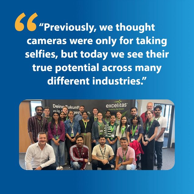 “Previously, we thought cameras were only for taking selfies, but today we see their true potential across many different industries.”